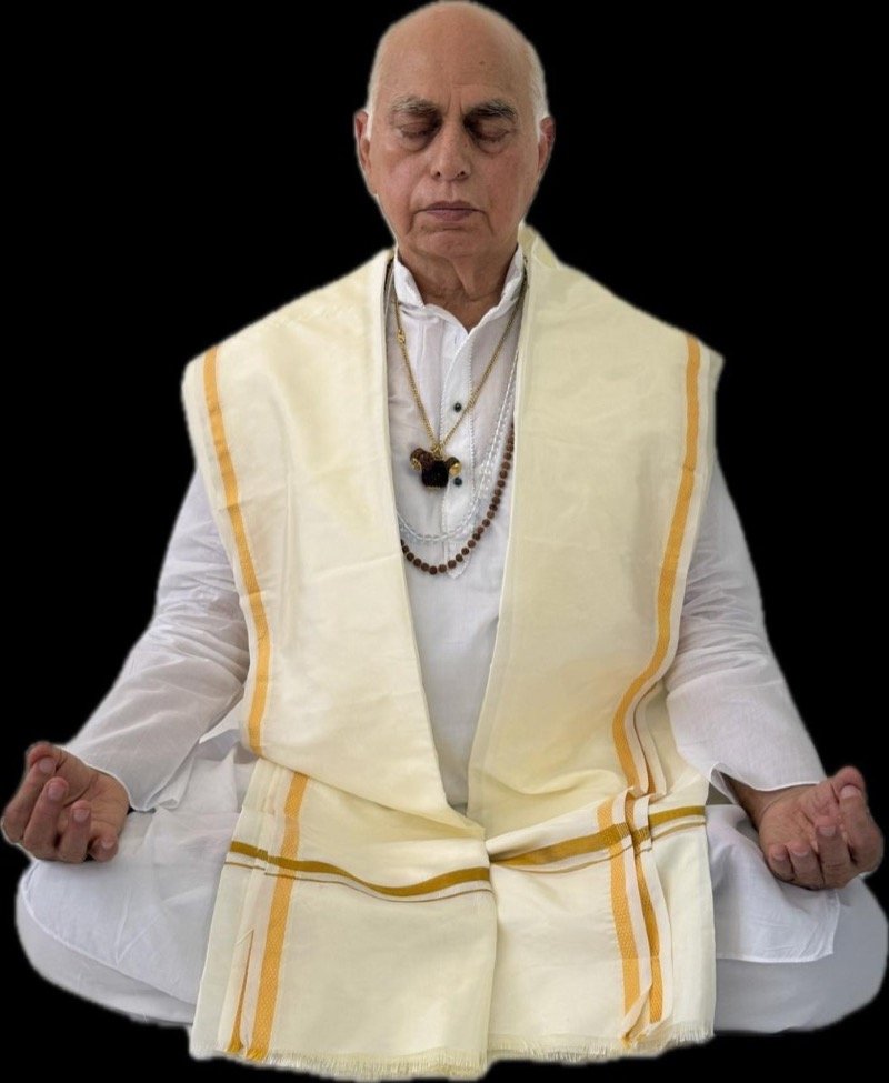 Acharya Rishi Dev Ji in Deep Meditation